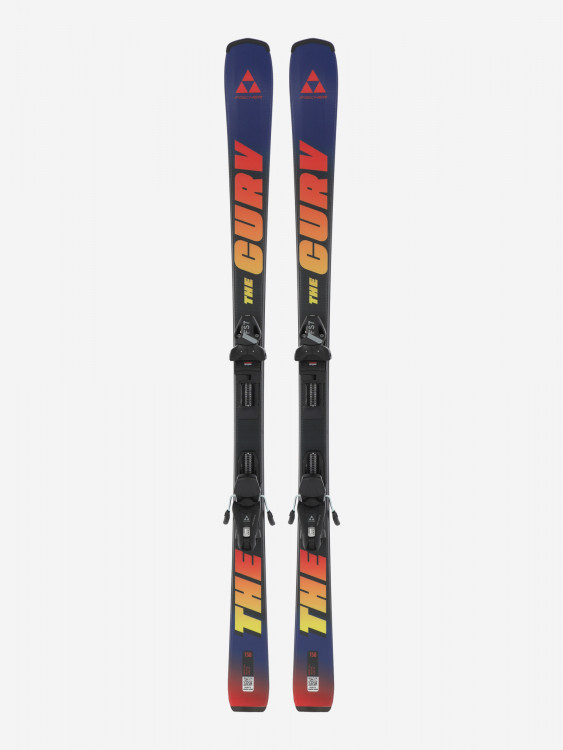 Горные лыжи детские Fischer The Curv JR + крепления FJ7