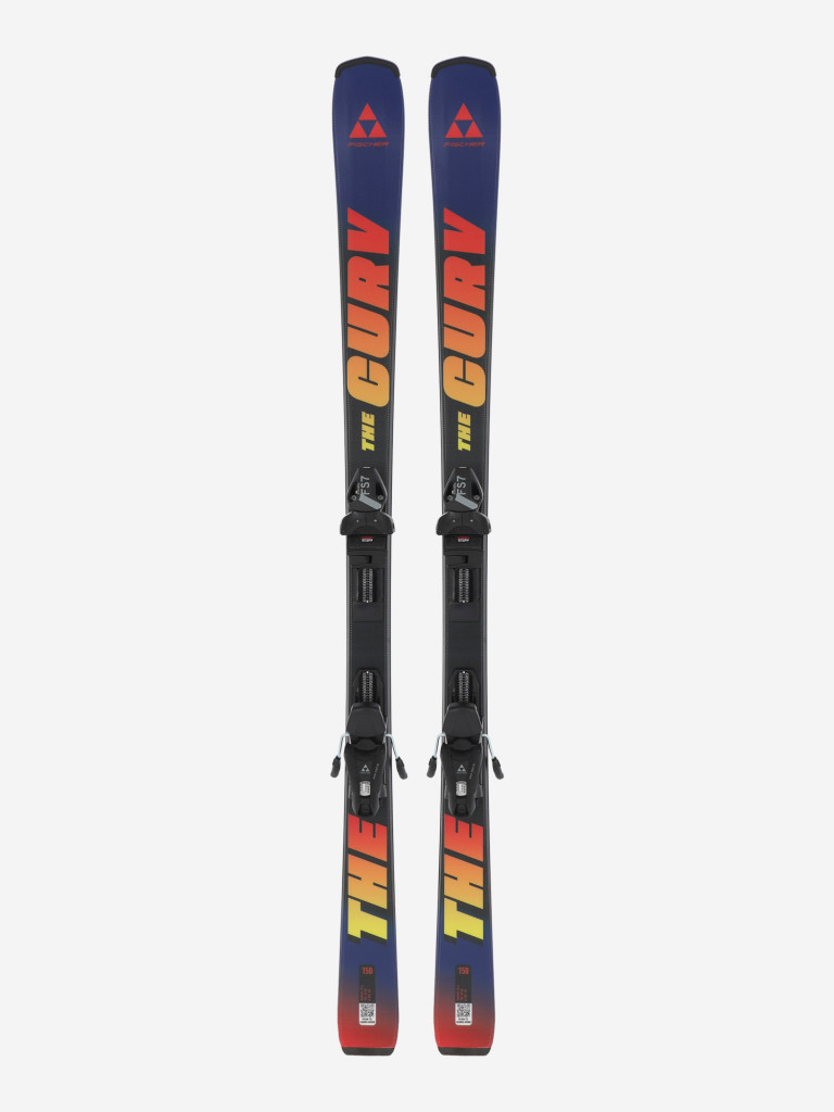 Горные лыжи детские Fischer The Curv JR + крепления FJ7
