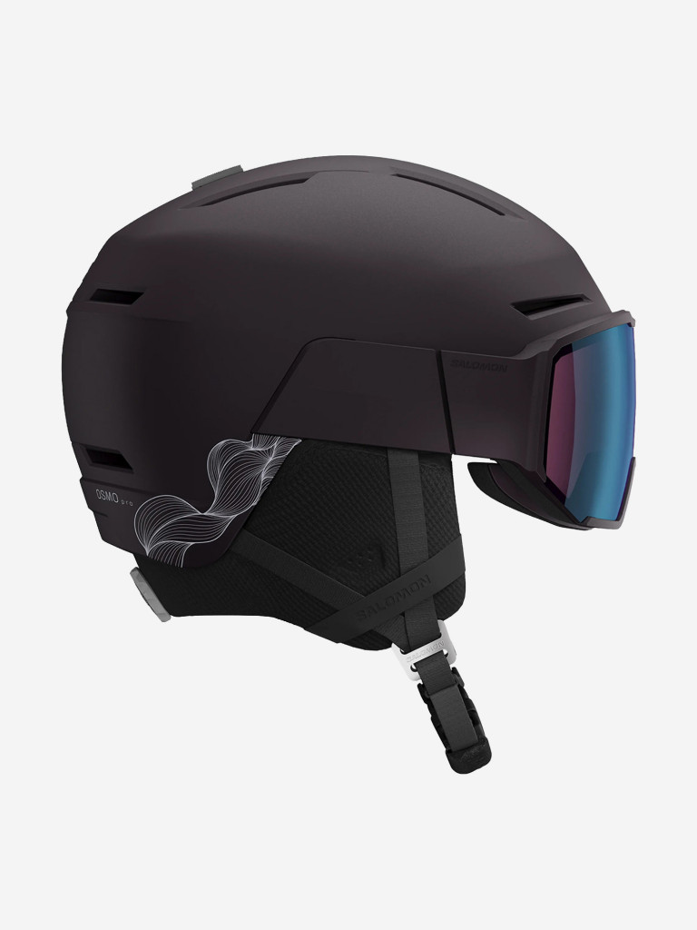 Горнолыжный шлем с визором Salomon Osmo Pro Sigma Photo Паслен Cat. 1-3