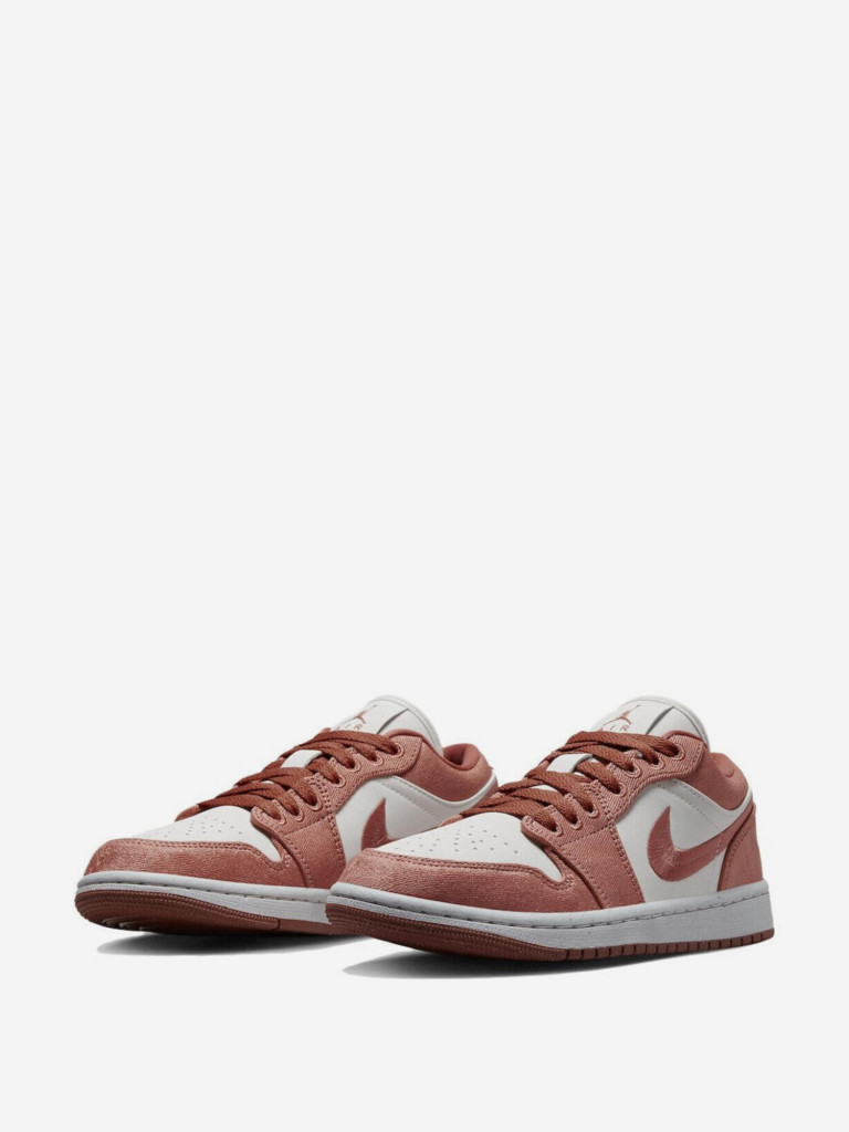 Кеды женские Jordan 1 Low Se Canvas Sky J Orange
