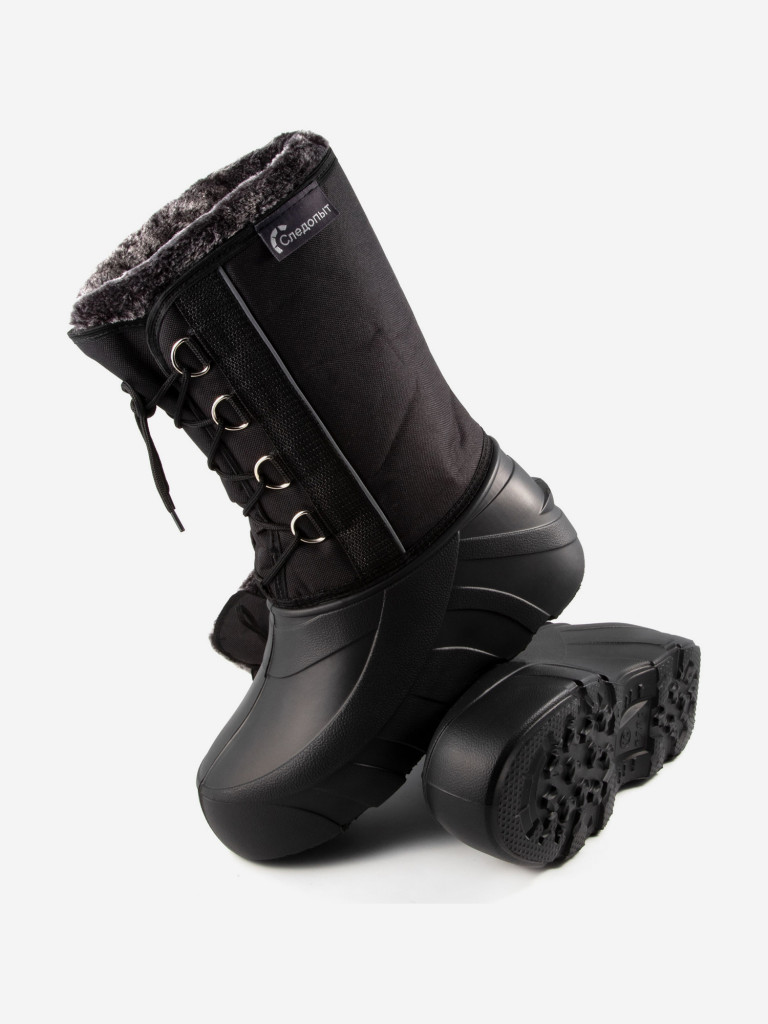 Сапоги рыболовные СЛЕДОПЫТ зимние-дутики мужские на шнуровке 4-сл. меховой вкладыш, до -50°С