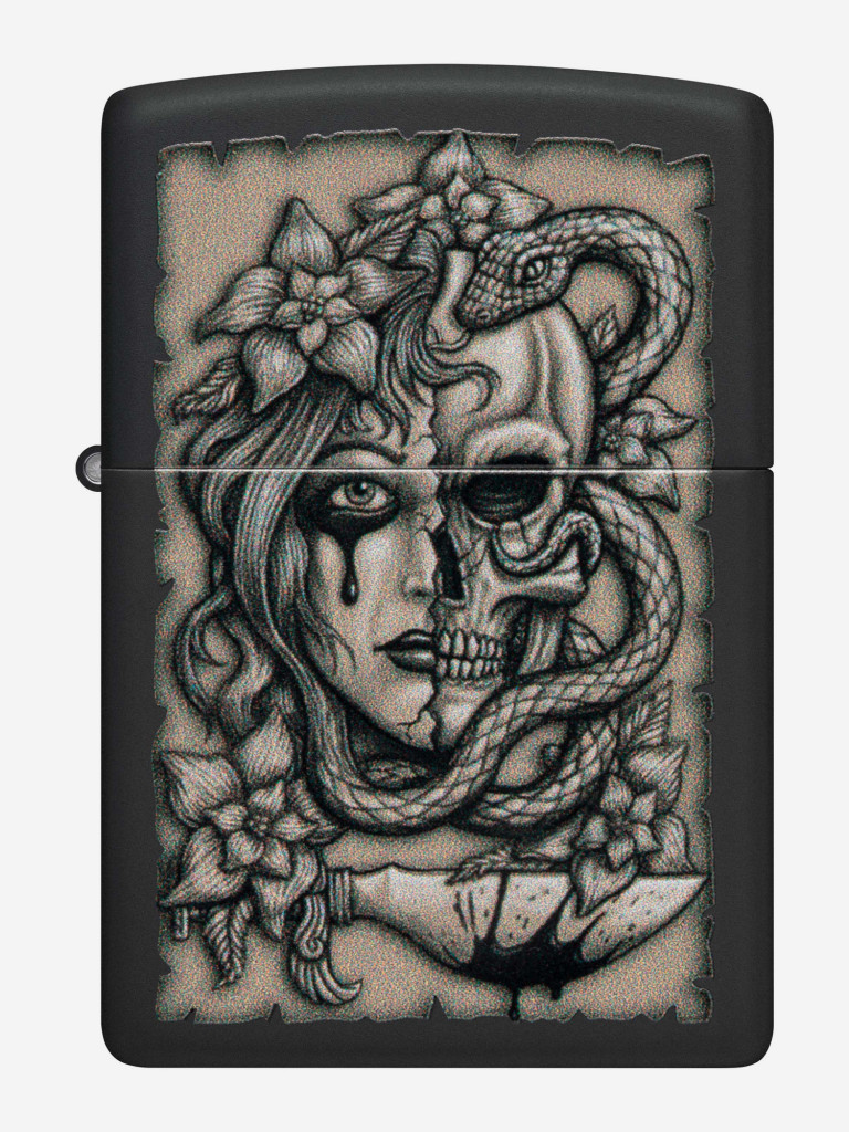 Зажигалка бензиновая ZIPPO 48616 Gory Tattoo