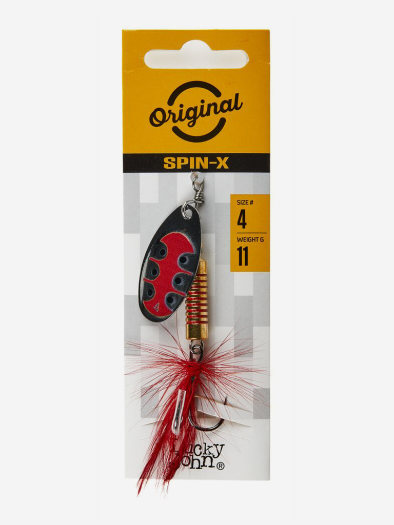 Блесна вращающаяся Lucky John SPIN X ROUND 04, вес 11 г