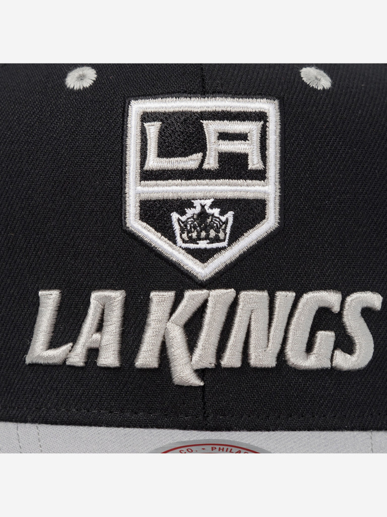 Бейсболка MITCHELL NESS HP8591-LAKBLCK Los Angeles Kings NHL (черный)