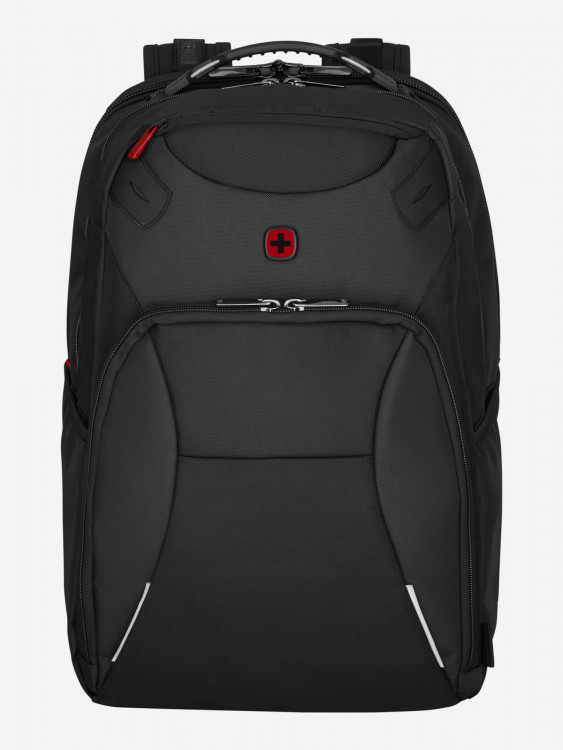 Рюкзак WENGER Cosmic, серый, ПВХ/полиэстер,34 x 49 x 23 см,30л