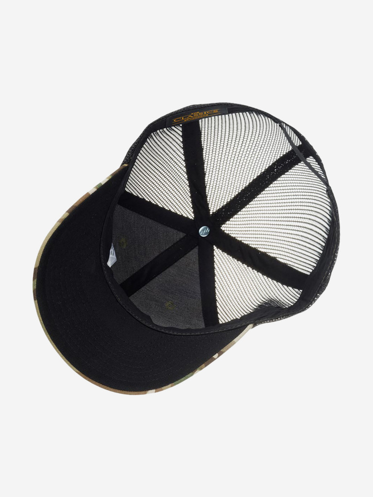 Бейсболка с сеточкой FLEXFIT 6606MC (оливковый)