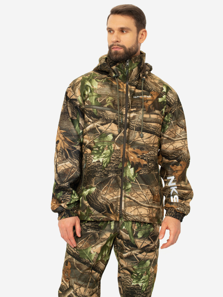 Костюм мужской демисезонный Huntsman Никс Люкс, ткань Alova Windblock