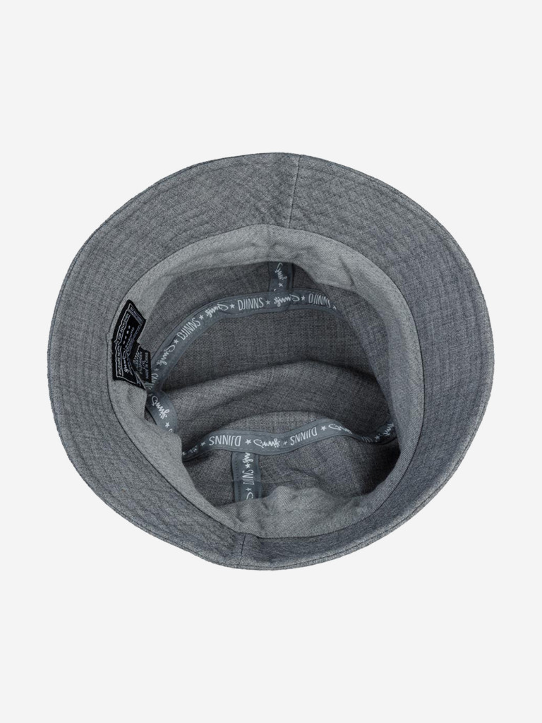 Панама DJINNS Bucket Hat WoolMelange (серый)