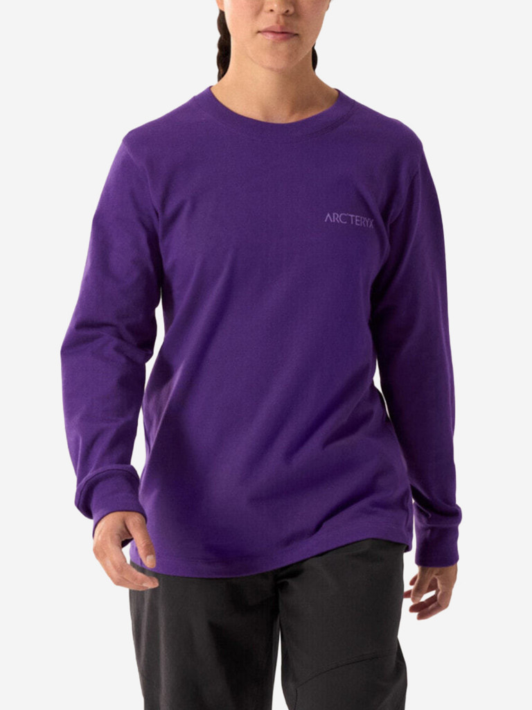 Лонгслив женский Arcteryx Kragg Cotton Bird Crew Neck