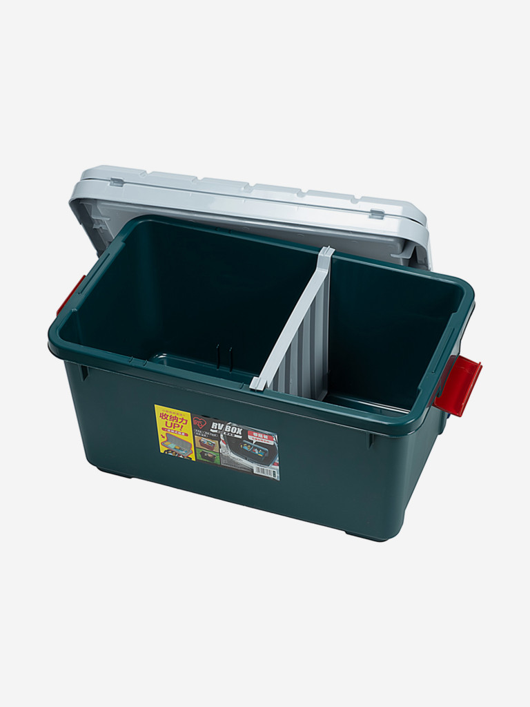 Ящик экспедиционный IRIS OHYAMA RV BOX RV600C c двойной разделенной крышкой, 40 л. 61,5x37,5x34 см.