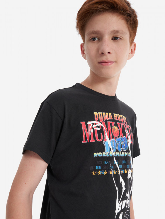 Футболка для мальчиков PUMA Basketball Crowd Craze