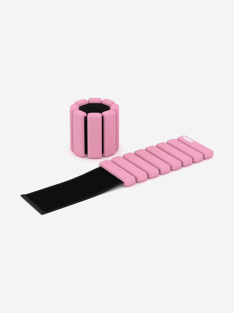 Утяжелители розовые, 1 кг, 2шт, MELA