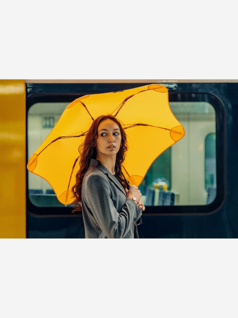 Зонт складной BLUNT Metro New (Citrus Yellow), желтый