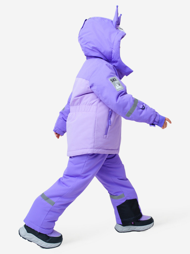 Комплект зимний для девочек: куртка, полукомбинезон PlayToday