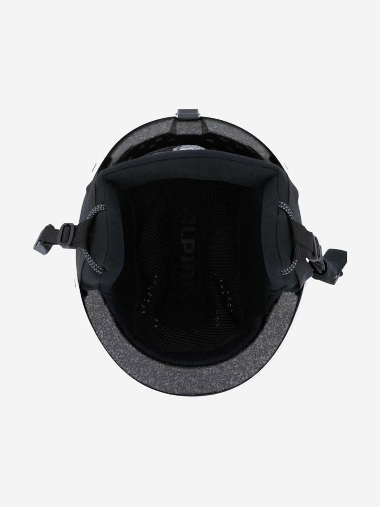 Горнолыжный шлем Alpina Arber White-Metallic Gloss