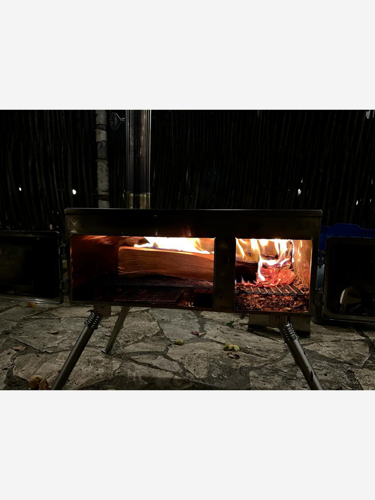 Походная печь Winnerwell Woodlander Pizza Stove Large, нерж. ст. AISI 304