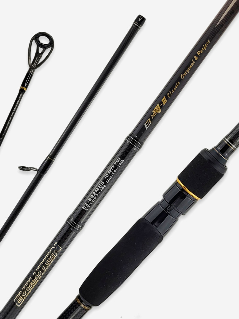 Спиннинг Hearty Rise EVOLUTION-III E3-762MHS 229 см. тест 7-22 гр