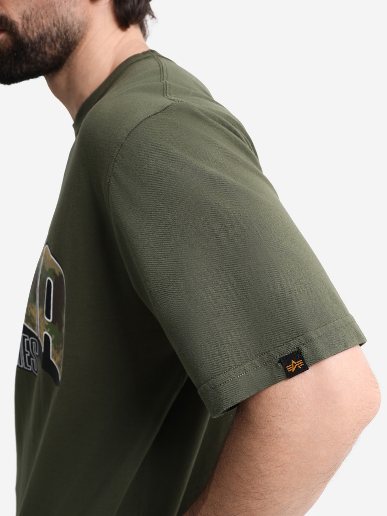 Футболка Camo Logo Alpha Industries