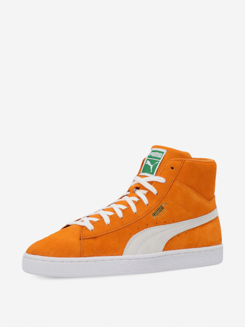 фото Кеды мужские puma suede mid xxi, оранжевый