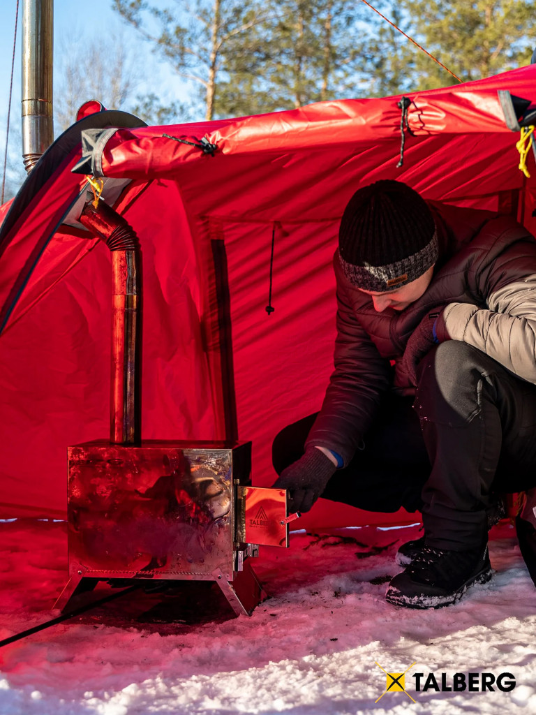 NORGA 3 палатка Talberg, зелёный