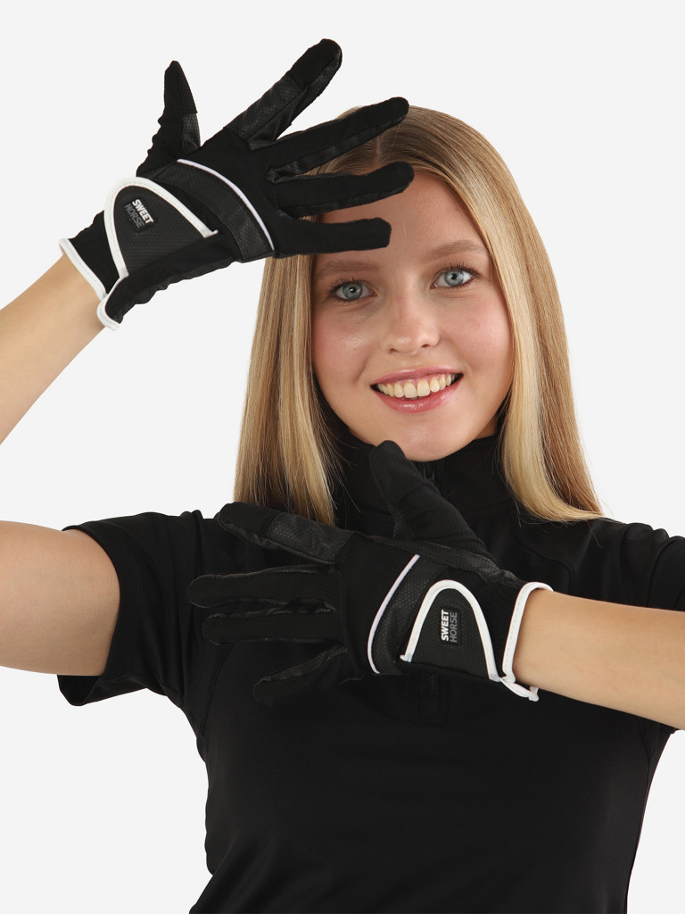 Перчатки женские Sweet Horse для верховой езды Serino