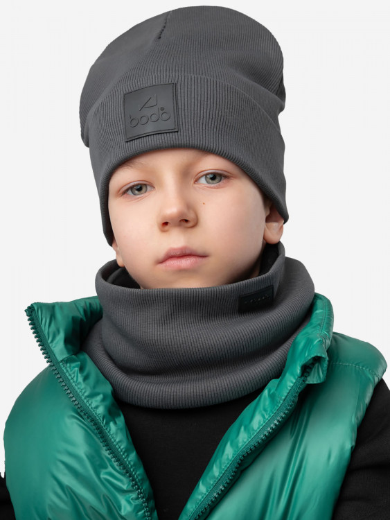 Комплект (шапка, снуд) для мальчиков bodo