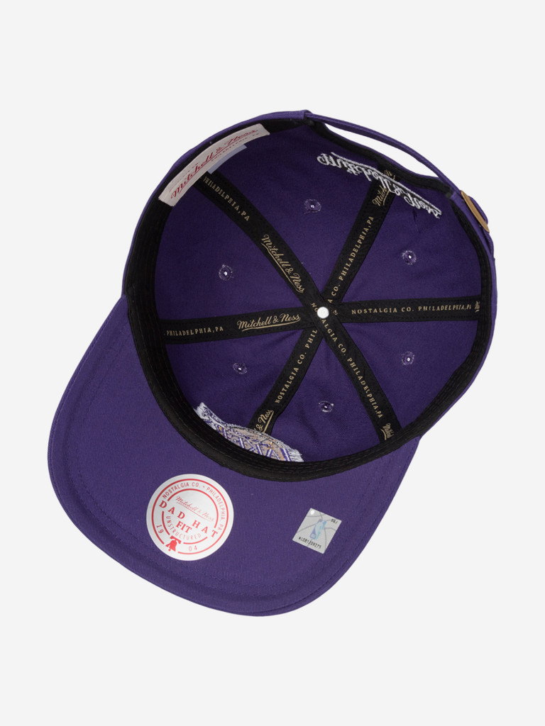 Бейсболка MITCHELL NESS HD9369-LALPURP Los Angeles Lakers NBA (фиолетовый)