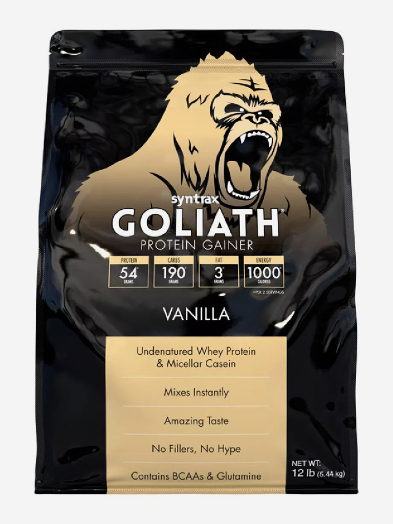 Гейнер Syntrax Голиаф, Goliath, 5440 г, Ваниль