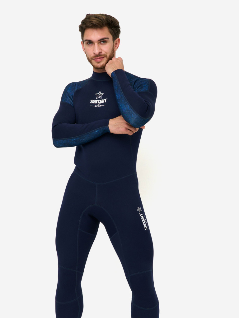 Гидрокостюм неопреновый длинный мужской 2мм SARGAN Sport