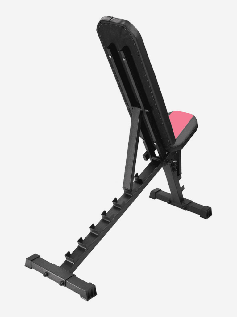 Скамья для жима Sportlim A1 Профи складная Черно-красная