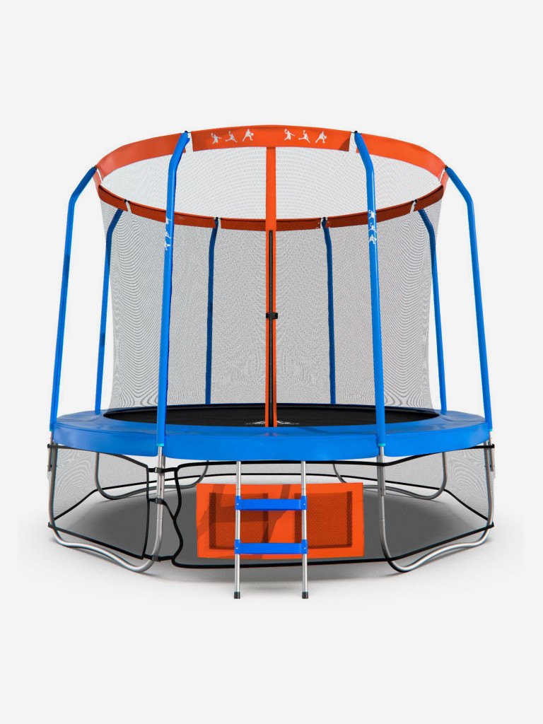 Батут DFC JUMP BASKET 14ft внутренняя сетка, лестница (427cм)