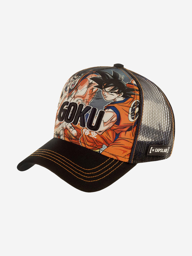 Бейсболка с сеточкой CAPSLAB CL/DBZ4/1/GOK Dragon Ball Goku (черный)