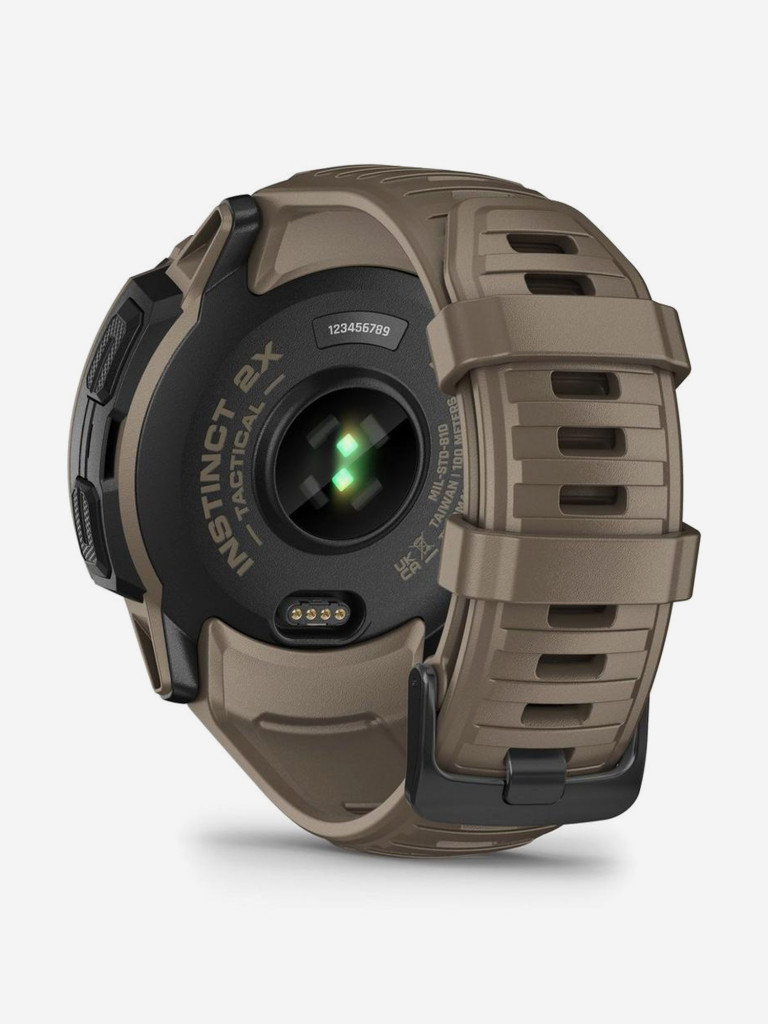 Спортивные часы Garmin Instinct 2X, Solar Tactical Edition Coyote Tan (010-02805-02G)