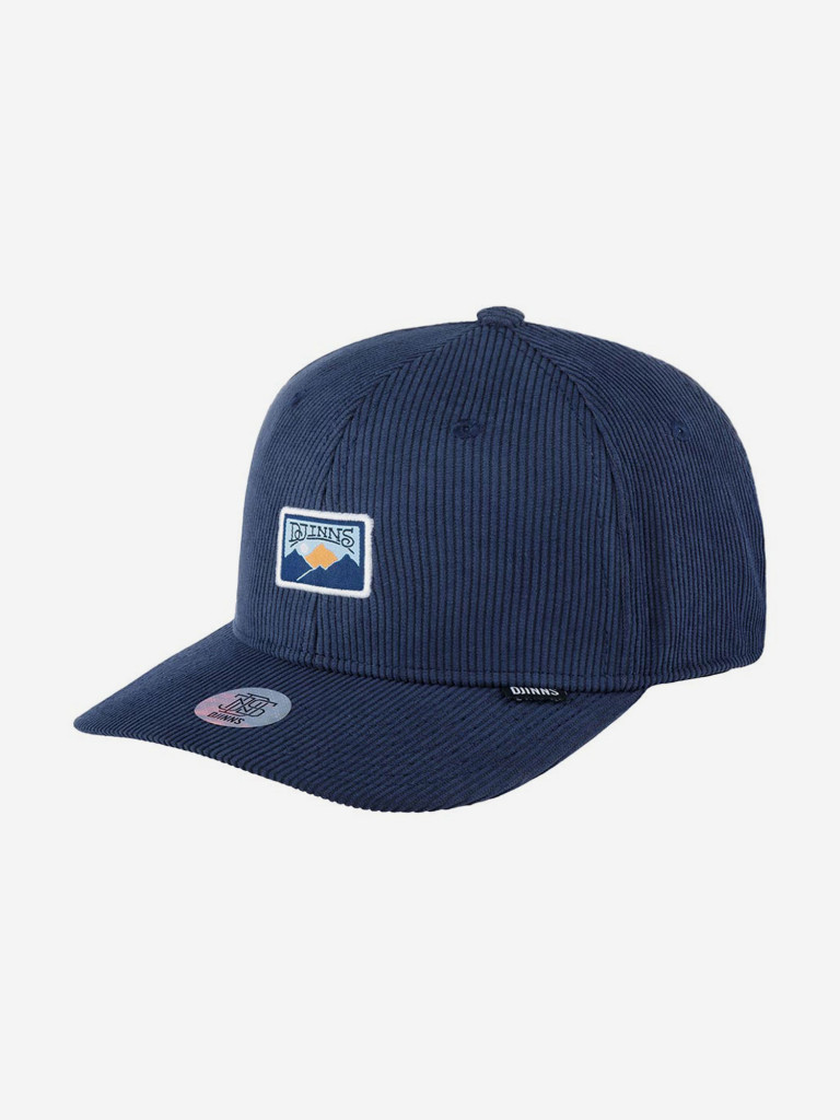 Бейсболка DJINNS 6P TrueFit Cord Mountains (синий)
