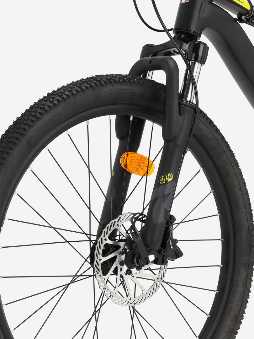 Велосипед для мальчиков Roces Uragano 24 Черный