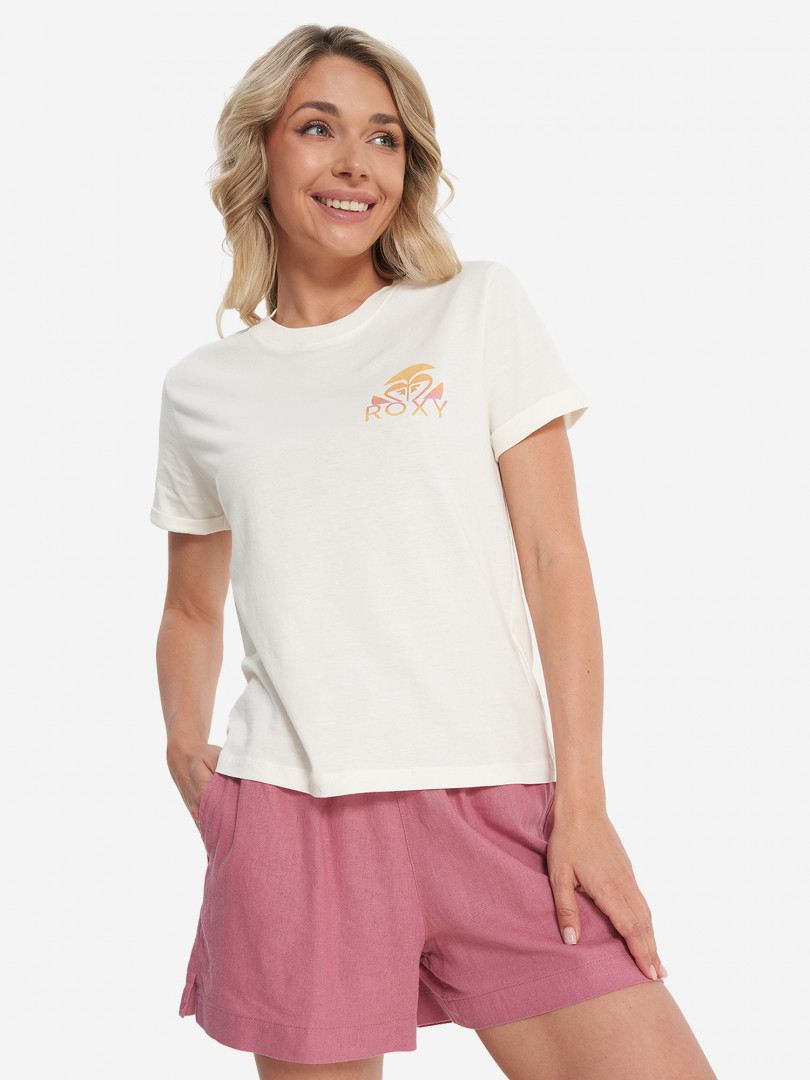 Футболка женская Roxy Бежевый 1199₽