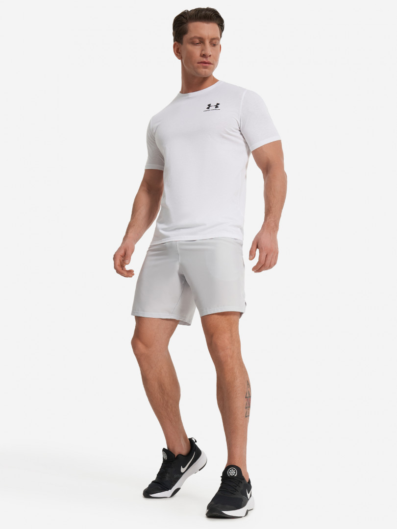Футболка мужская Under Armour 25387450299 Белый, размер 48, 50,52, 54,46, 48,50, 52, фото 4