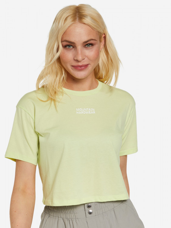 Футболка женская Mountain Hardwear Logo Crop Short Sleeve