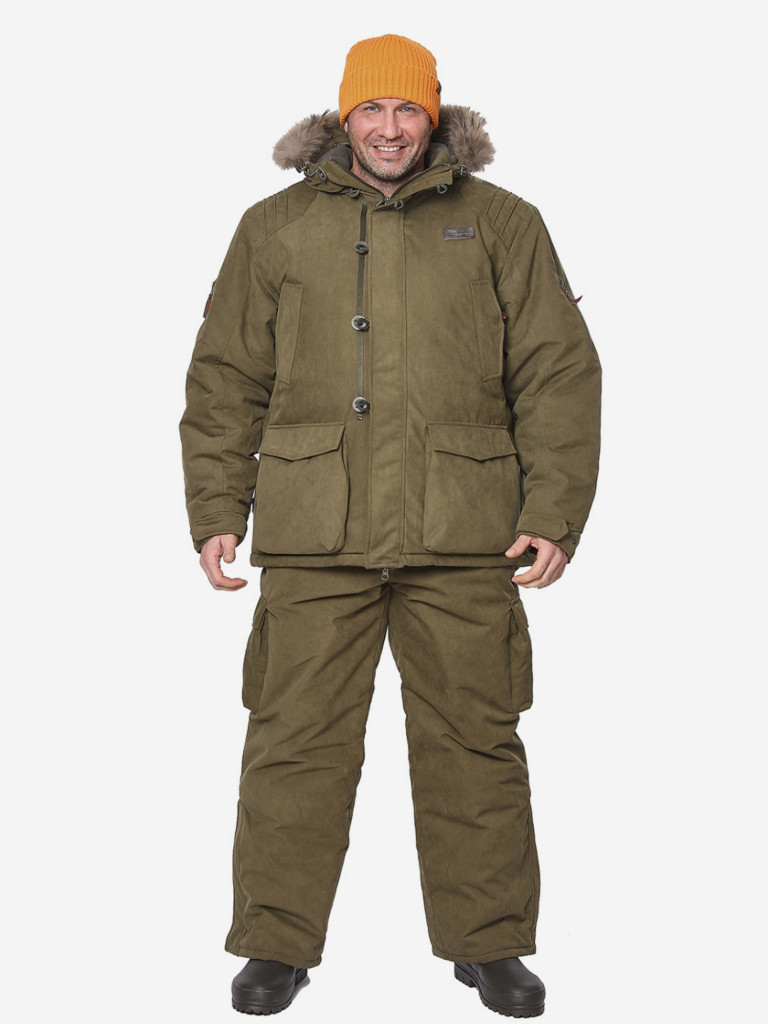 Костюм для охоты PRIDE, зимний -45, Хант, хаки