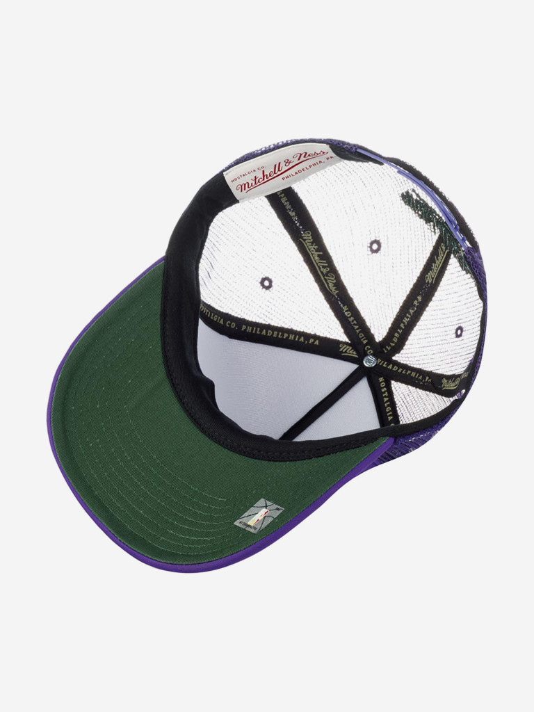 Бейсболка с сеточкой MITCHELL NESS 6HSSSH21346-MBUDKPR Milwaukee Bucks NBA (фиолетовый)