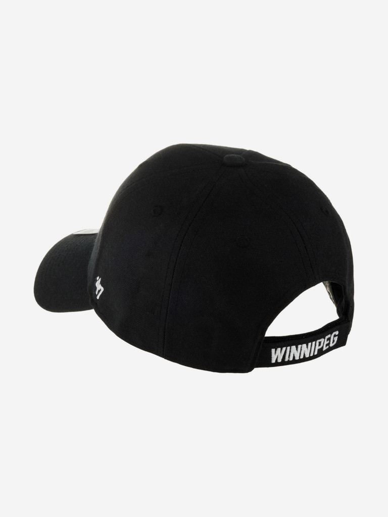 Бейсболка 47 BRAND H-MVP47WBV-BKW Winnipeg Jets NHL (черный)