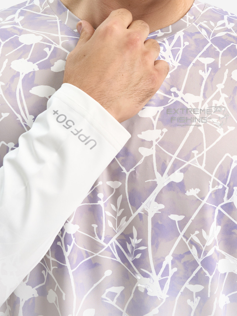 Лонгслив мужской Extreme Fishing ADD-G702 для рыбалки, UPF50+ с защитой от насекомых