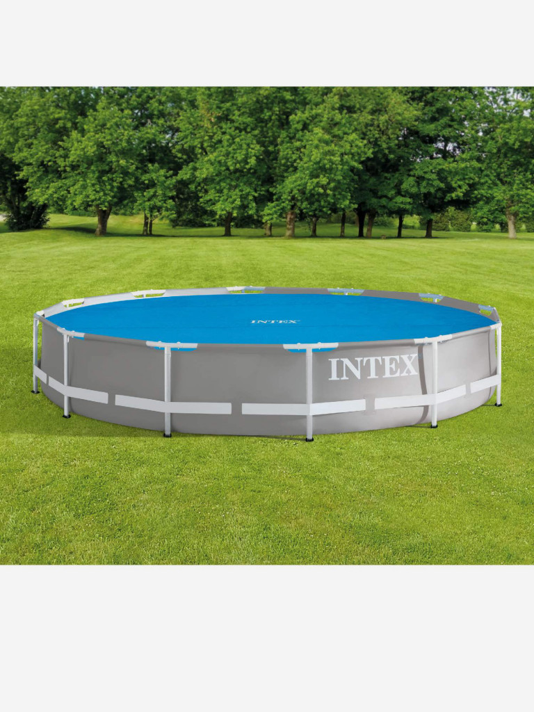 Плавающий тент Intex 28012 на бассейны диаметром 366см