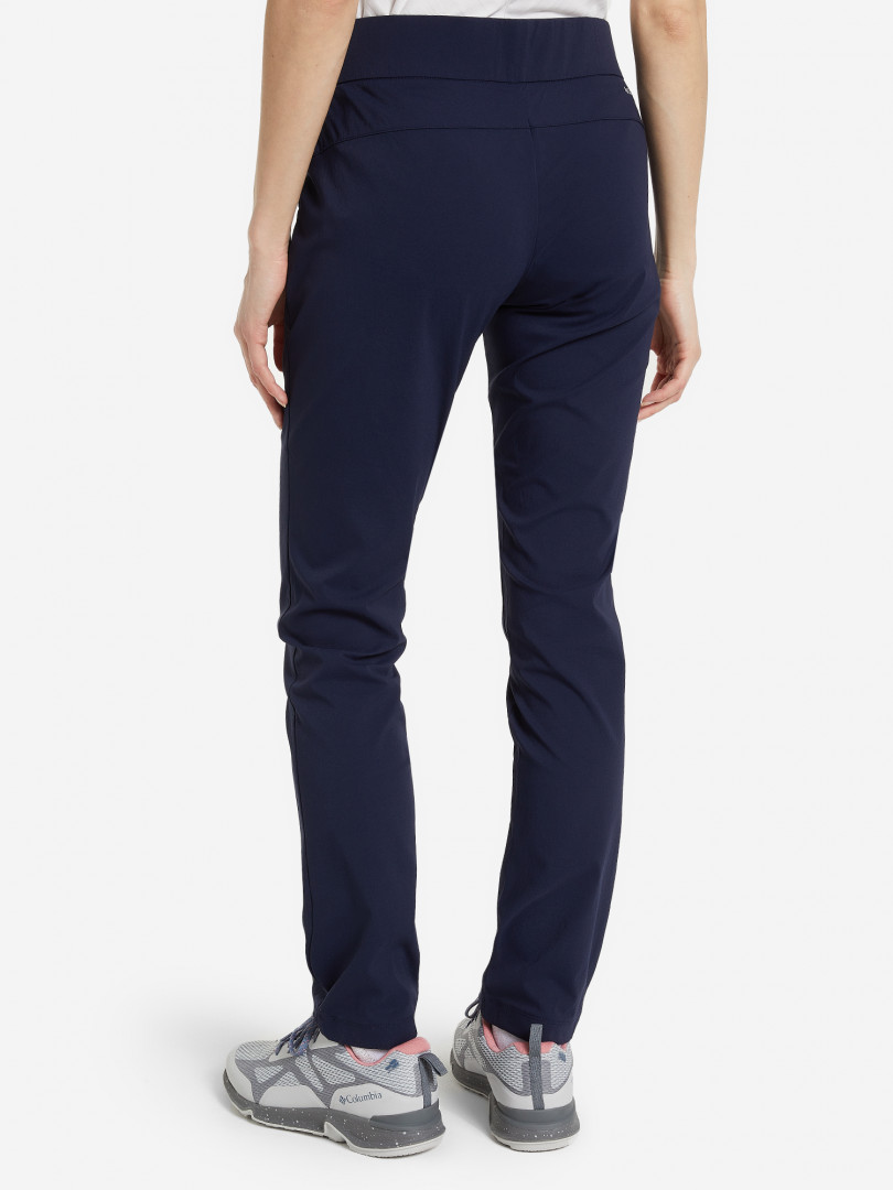 фото Брюки женские columbia anytime casual pull on pant, синий