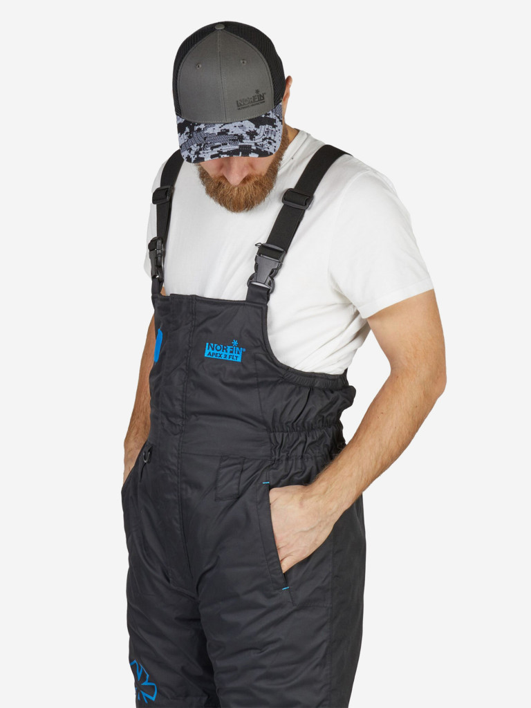 Костюм плавающий зимний Norfin APEX 2 FLT (куртка+полукомбинезон) для рыбалки и охоты