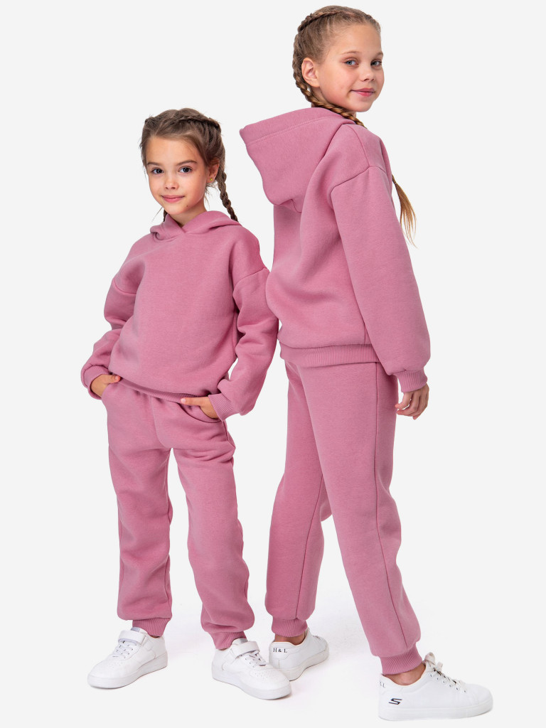 Костюм спортивный теплый с начесом для девочек Happyfox