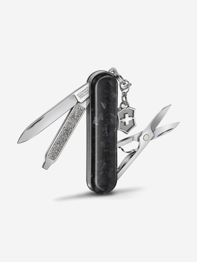 Нож складной Victorinox Classic Brilliant Carbon, 58 мм, 5 функций