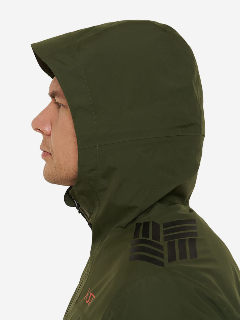 Куртка мембранная мужская HUT KIVACH для охоты, зеленая