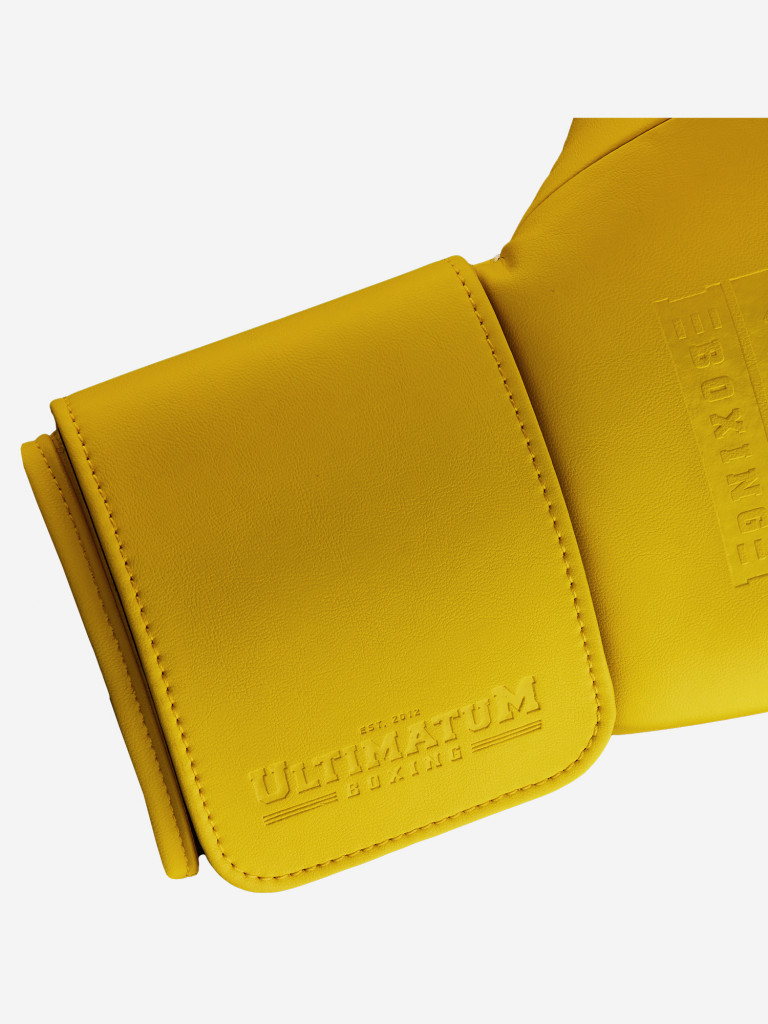 Тренировочные перчатки на липучке ULTIMATUM BOXING GEN7EVO-HTN YELLOW