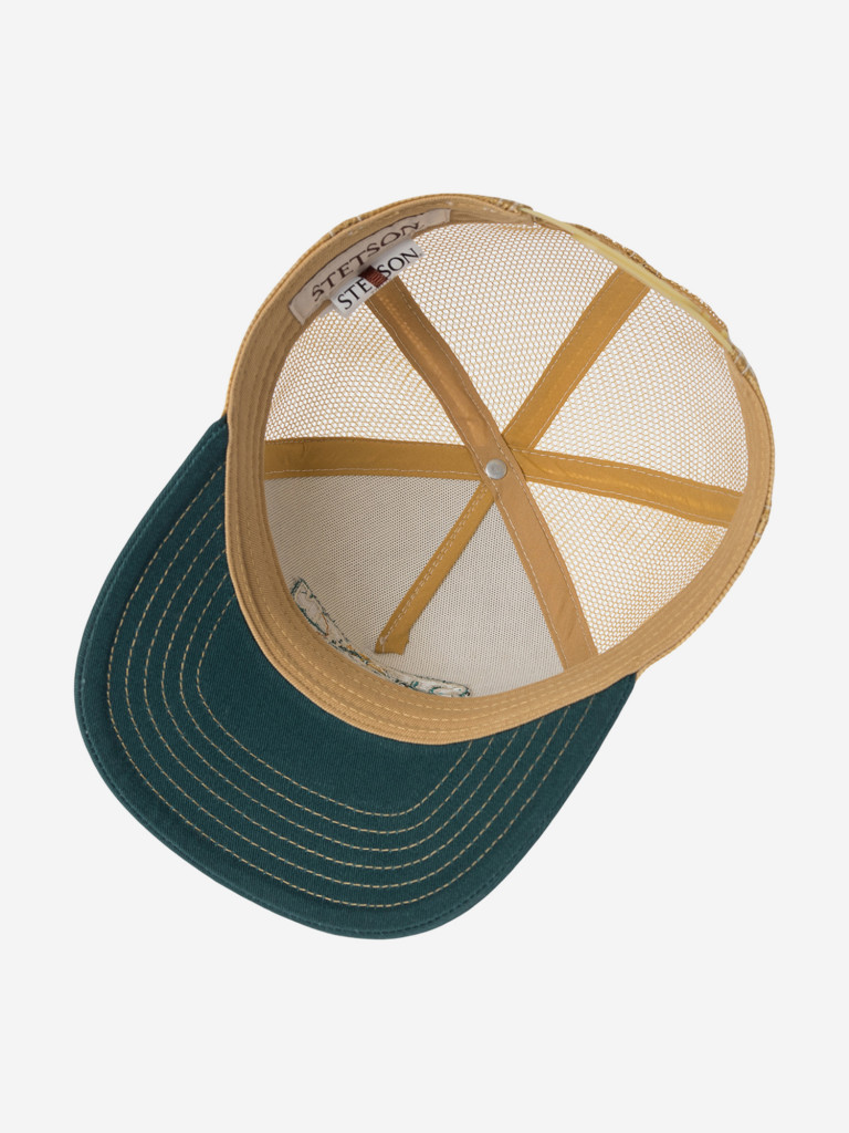Бейсболка с сеточкой STETSON 7761164K TRUCKER CAP KEEP ON TRUCKING (зеленый)